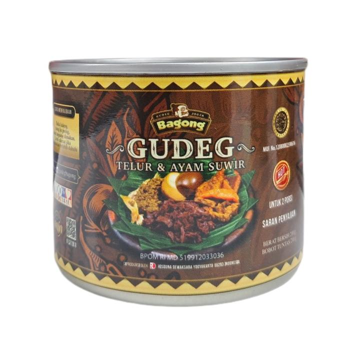Gambar Gudeg Kaleng Bagong Khas Jogja All Varian Special Promo - 300Gram - Aym Suwir 210gr dari Gudeg Kaleng Bu Tjitro undefined Tokopedia