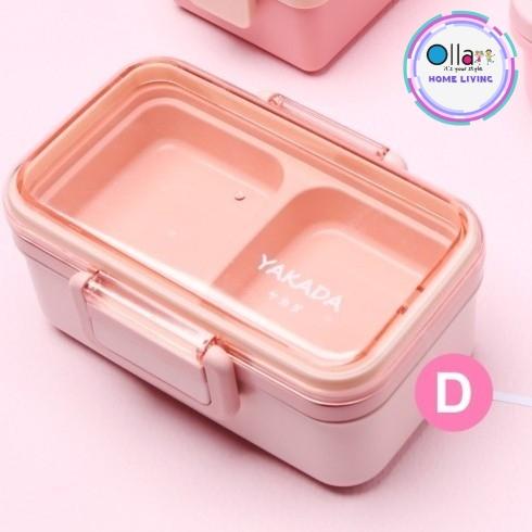 Gambar Lunchbox Seri Valentine Gift Kotak Makan & Hadiah Color Pink - Paket 1 - D.Y963 dari Ollahomeliving undefined Tokopedia