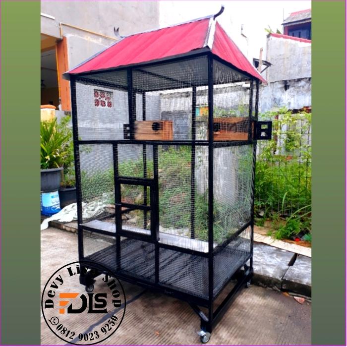 Gambar kandang burung ternak aviary dari Devylivashop undefined Tokopedia