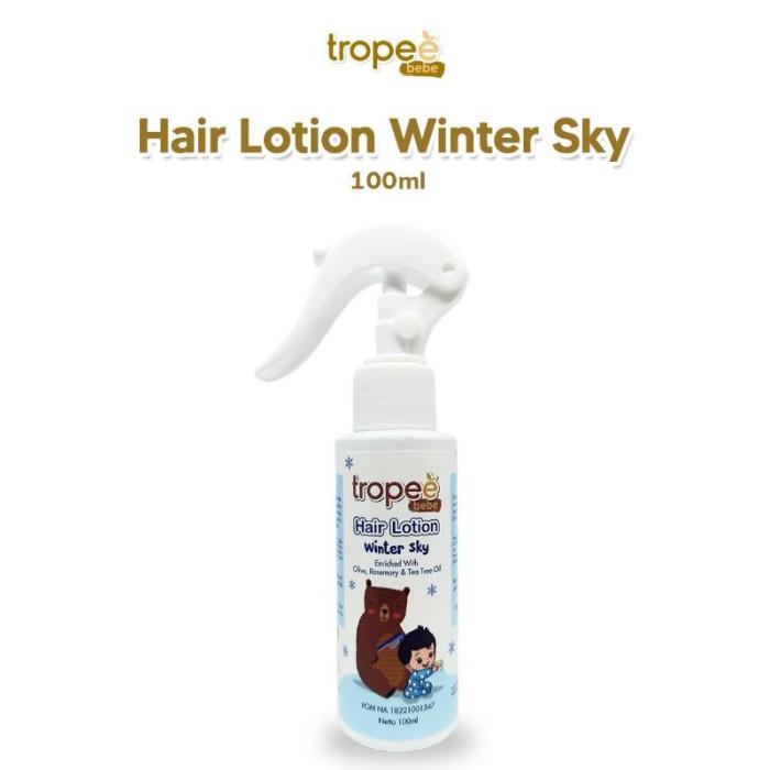 Gambar Tropee Bebe Hair Lotion 100ml - Winter Sky Tea dari MaxcoBaby Shop undefined Tokopedia