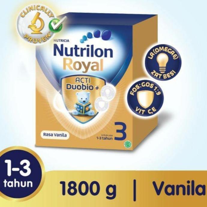 Gambar Ready!! Nutrilon Royal 3 1800 Gram Rasa Vanila / Susu Formula 1800 G dari Fitri_Putri undefined Tokopedia