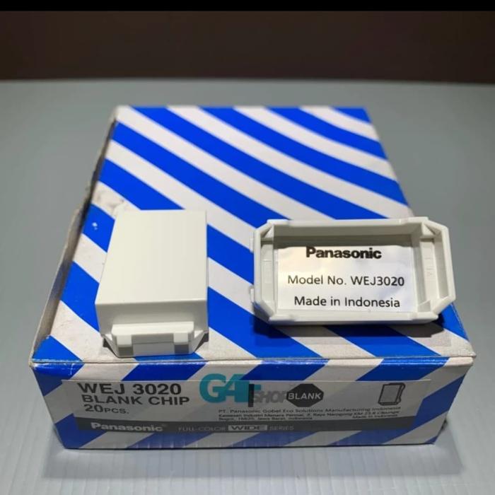 Gambar cover blank chip plat penutup panasonic - Putih dari eco led lighting undefined Tokopedia