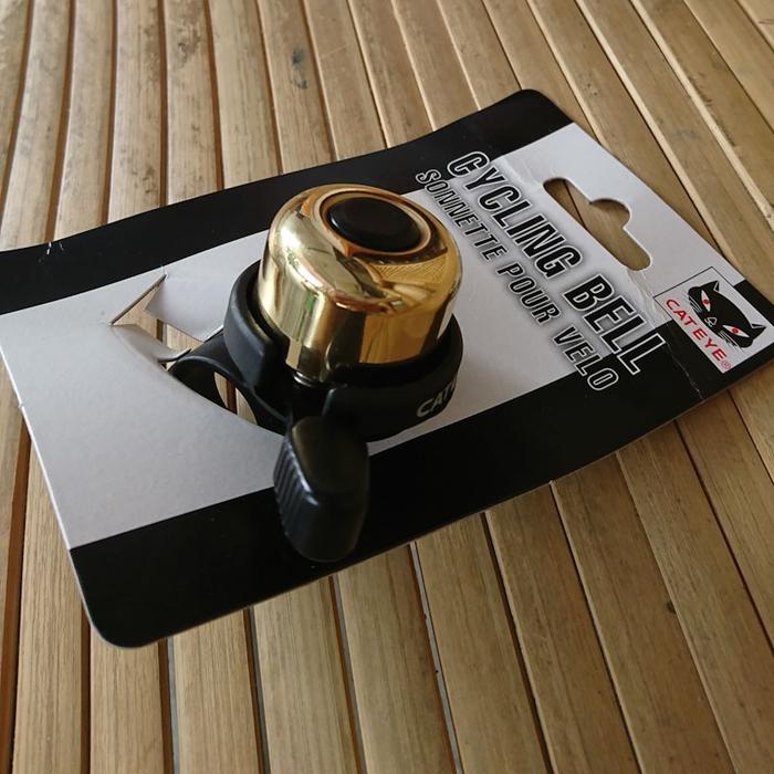 Gambar Bel Sepeda Cateye PB 1000 Original - Gold dari Eni Sahaja undefined Tokopedia