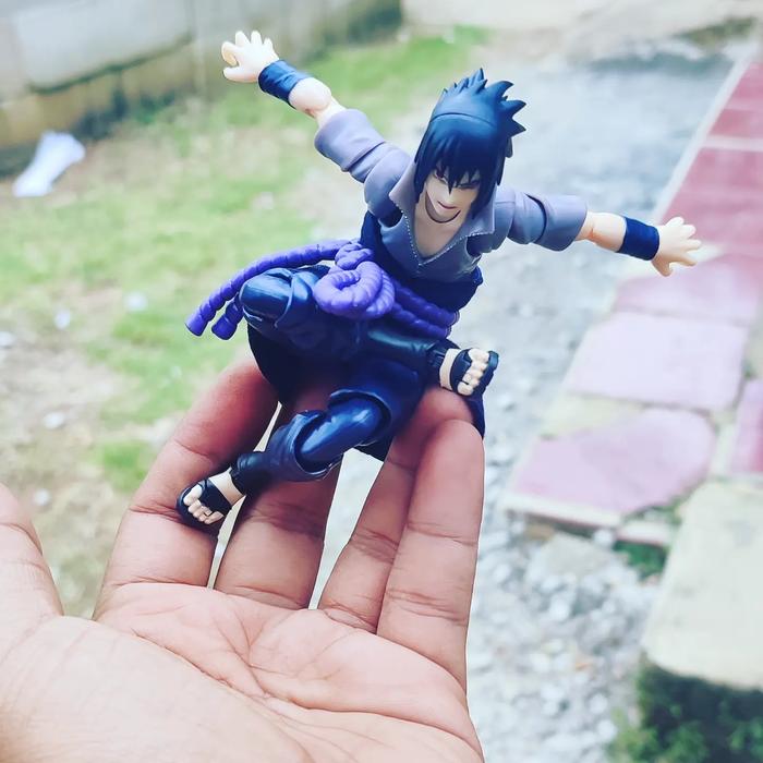 Gambar rok sasuke shf action figure dari King custom1 undefined Tokopedia