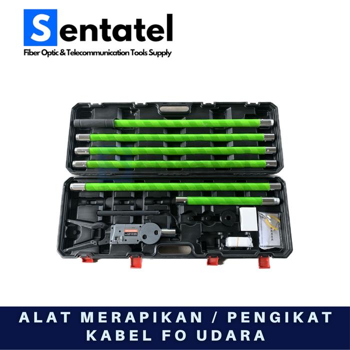 Gambar Alat Pengikat Merapikan Kabel Fiber Optik Udara Aerial Otomatis - TONGKAT KABEL dari Sentatel FO undefined Tokopedia