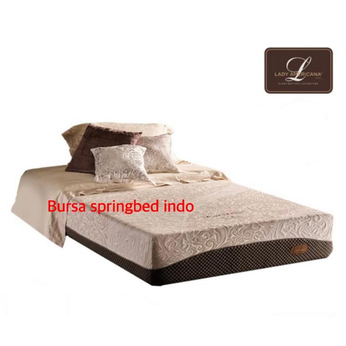 Gambar lady americana royal solitaire 200 x 200 kasur spring bed dari bursa springbed indo undefined Tokopedia