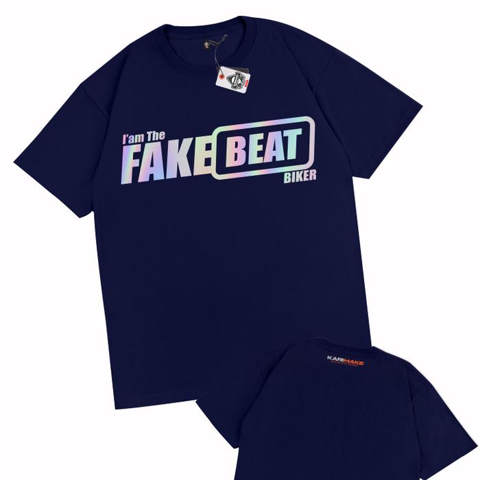 Gambar Kaos Baju Motor Fake Honda Beat Kaos otomotif - Karimake - V2 NAVY, XXL dari KRMK Karimake undefined Tokopedia