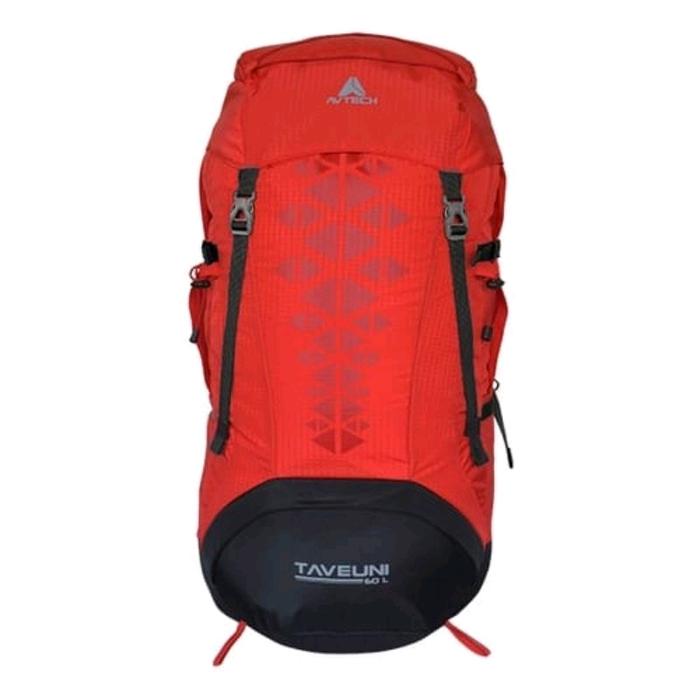 Gambar Tas Karrier Avtech Taveuni 60L Tas Carrier Avtech Taveuni 60Liter - Merah dari Devan Outdoor undefined Tokopedia