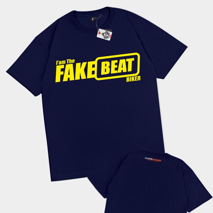 Gambar Kaos Baju Motor Fake Honda Beat Kaos otomotif - Karimake - V1 NAVY, XXL dari KRMK Karimake undefined Tokopedia