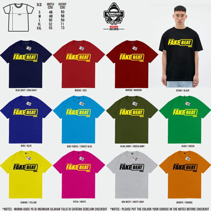 Gambar Kaos Baju Motor Fake Honda Beat Kaos otomotif - Karimake - V1 WARNA LAIN, XXL dari KRMK Karimake undefined Tokopedia