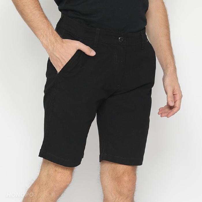 Gambar Celana Chino Pendek Pria Slim Fit Distro - Mocca, 28 dari Calcasio undefined 4 Tokopedia