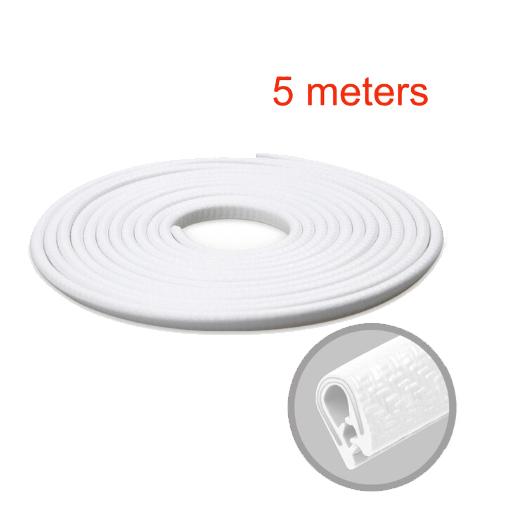 Gambar PELINDUNG PINTU MOBIL BESI TEBAL ANTI GORES TRIM DOOR GUARD STEEL PVC - 5M PUTIH dari MODIMART undefined Tokopedia