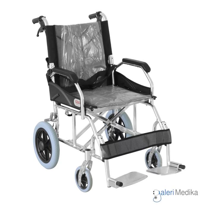 Gambar Kursi Roda Travel GEA FS868L / FS 868 L - Abu-abu dari Galeri Medika undefined Tokopedia