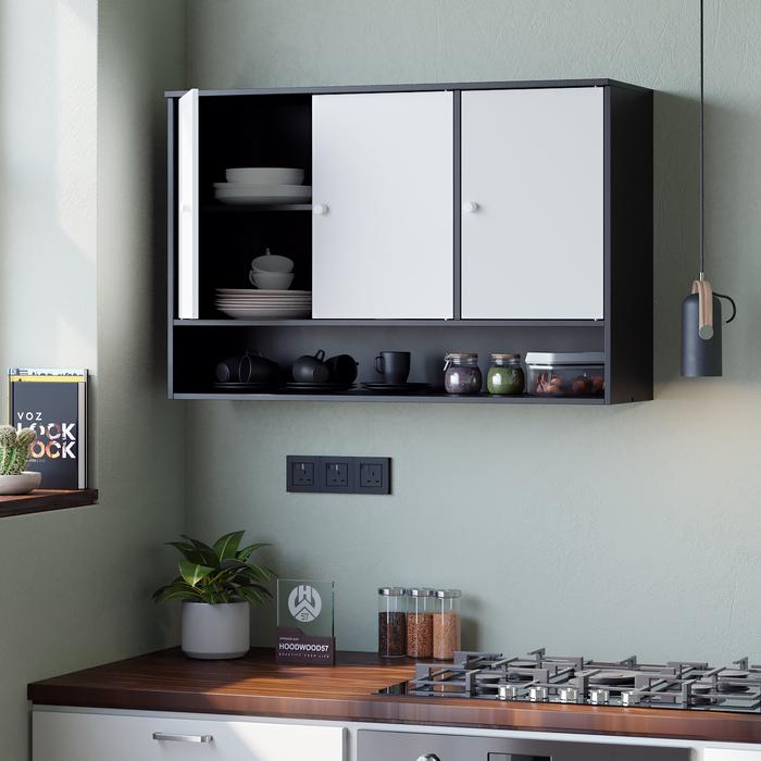 Gambar kitchenset atas 3 pintu kitchen set minimalis rak dapur serbaguna - combi Putih dari FurniturePasuruan undefined Tokopedia