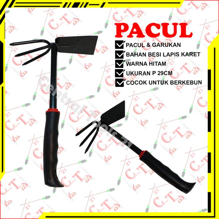 Jual Alat Berkebun Pacul Garuk Mini 2 Fungsi Cangkul Mini Besi Lapis ...