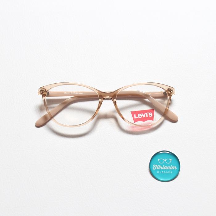 Gambar Kacamata Caramel Bening 1056 (Normal s/d -16.00) Lensa Tipis / Standar - -6.25 sd -8, Bluecromic dari Fitrianim Glasses undefined Tokopedia