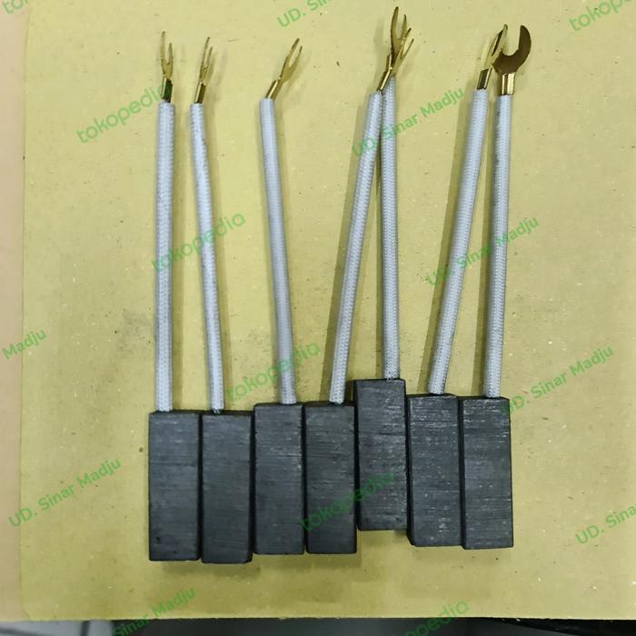 Coppia Spazzole Carbone Motore Con Supporto Per Beko 7178981300 – Misura 5x12,5x36 Mm