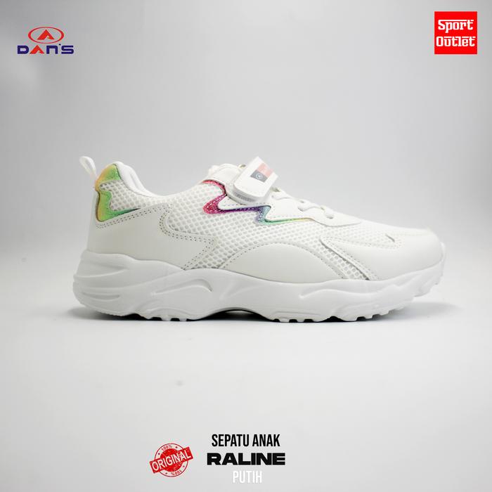 Gambar SEPATU CASUAL ANAK DAN'S RALINE - Putih, 36 dari Sport Outlet undefined Tokopedia