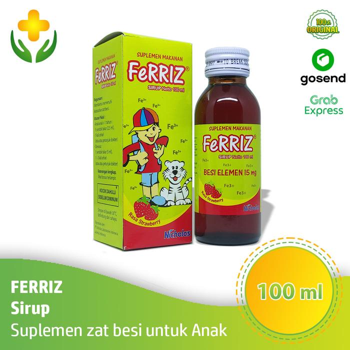 Gambar Ferriz Sirup 100 ml Vitamin Anak dari APOTEK BAROKAH MEDIKA undefined Tokopedia