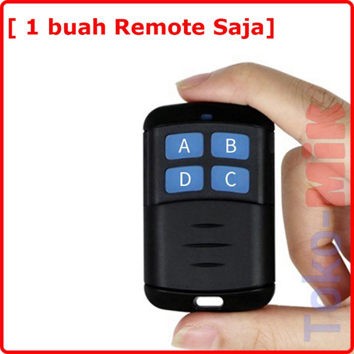 Gambar Smart Saklar Switch Wireless Relay Box Hitam Remote Control DC 12V - Remote-Saja dari Toko-MIK undefined Tokopedia
