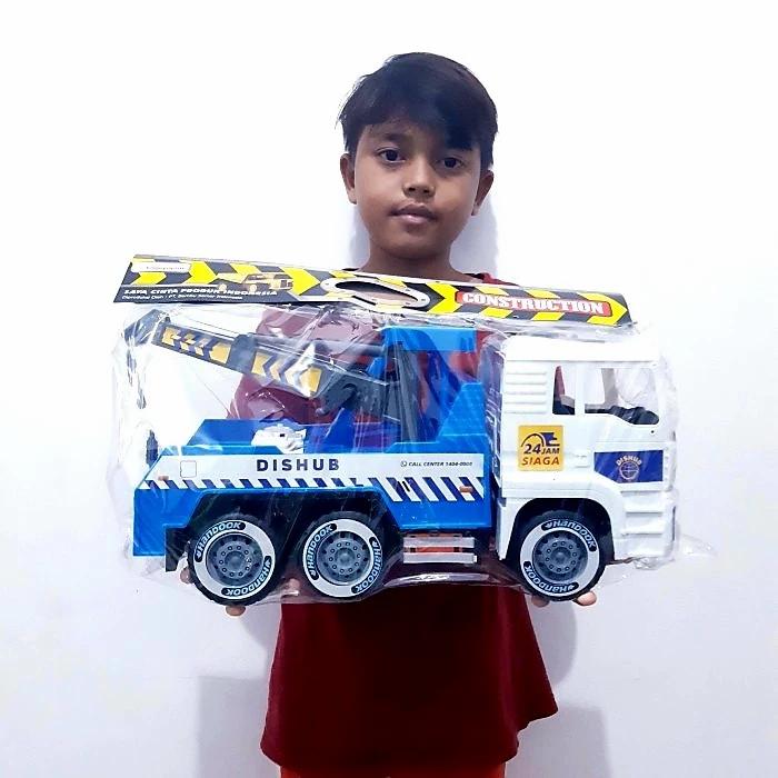 Gambar Mainan Mobil Dump Truk Jumbo - Mobilan Truk Pasir Besar Anak Laki - Truk Derek dari Suka-Suka Project undefined Tokopedia
