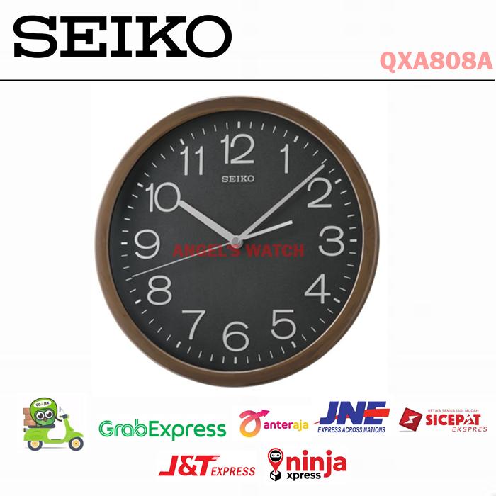 Gambar JAM DINDING SEIKO NEW QXA808A QXA808B QUIET SWEEP 31 CM - QXA808A dari angel's watch undefined Tokopedia