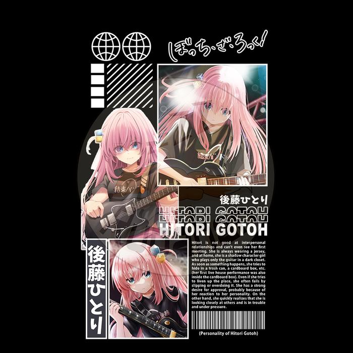 Gambar Custom Case Casing HP Anime Bocchi The Rock - All type Smartphone - Hitori Gotoh, Hardcase 2D dari Rubahan.Official undefined Tokopedia