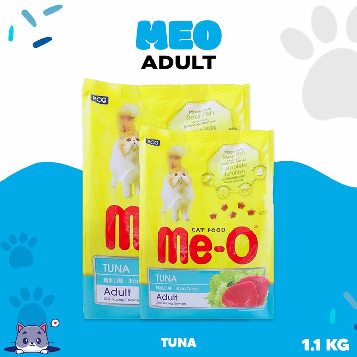 Gambar MEO ADULT SERIES - Makanan Kucing Dewasa - TUNA, 1.2KG dari Mypetmart undefined 2 Tokopedia