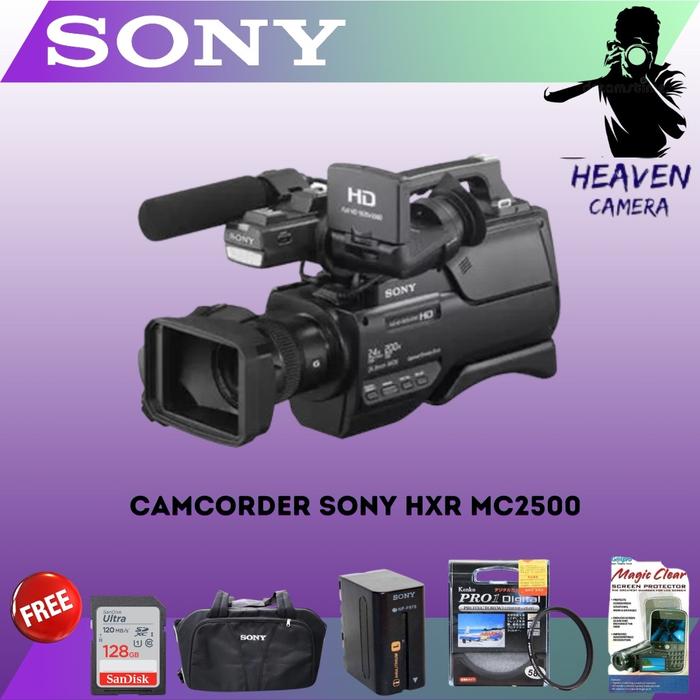 Camcorder Sony Nx 2500 Kamera Sony Mc2500 Specification Sony