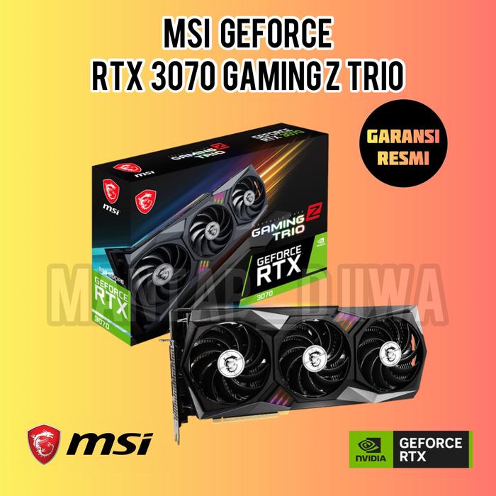 Msi Nvidia Rtx Msi Gaming Z Trio 3070 MSI GeForce RTX 3070 Gaming