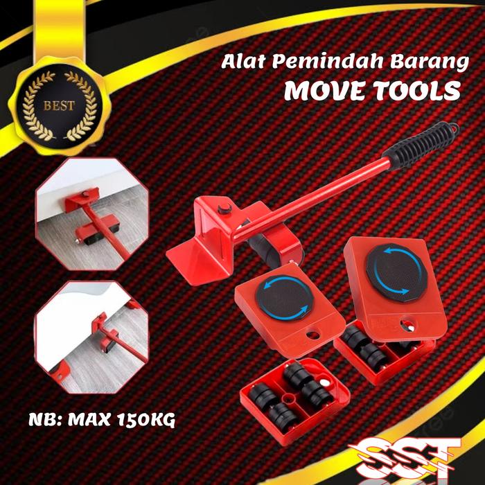 Gambar Roda Alat Bantu pemindah Barang Berat-Move tools Trolyy dari SANSAN_TOOLS undefined Tokopedia