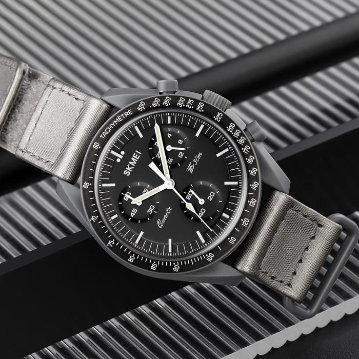 Gambar PENGIRIMAN INSTANT -- Jam Tangan Pria skmei 1982 omega model water resist original - BB dari Zakky OQINOSTORE undefined Tokopedia