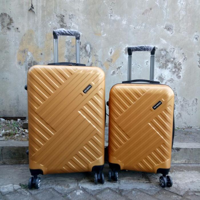 Gambar tas koper fiber 20 inch hitam - gold, random dari tukukoper.surabaya undefined Tokopedia