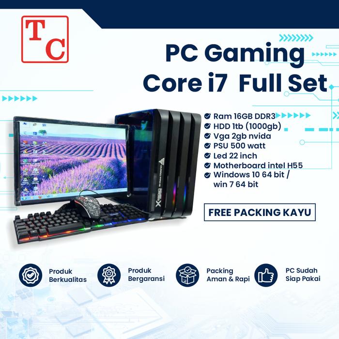 Used】自作デスクトップパソコン(CPU:Core i7-2600/ メモリ:16GB/ SSD