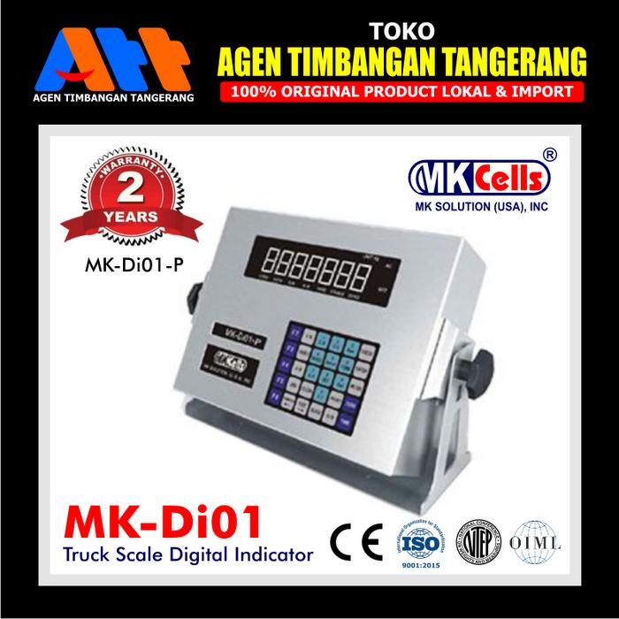 Gambar Indicator MKCELLS MK-Di01P Truck Scale Digital Indicator - MK-Di01-P dari Agen Timbangan Tangerang undefined Tokopedia