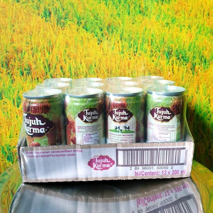Gambar Tujuh Kurma Susu Steril Kurma 200ml isi 12pcs (KARTON) dari DOUBLE FORTUNE_NEW undefined Tokopedia