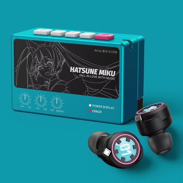 moeyu ワイヤレスイヤホン初音ミク Go for a trip MT-50 moeyu ワイヤレスイヤホン初音ミク Go for a trip MT-50