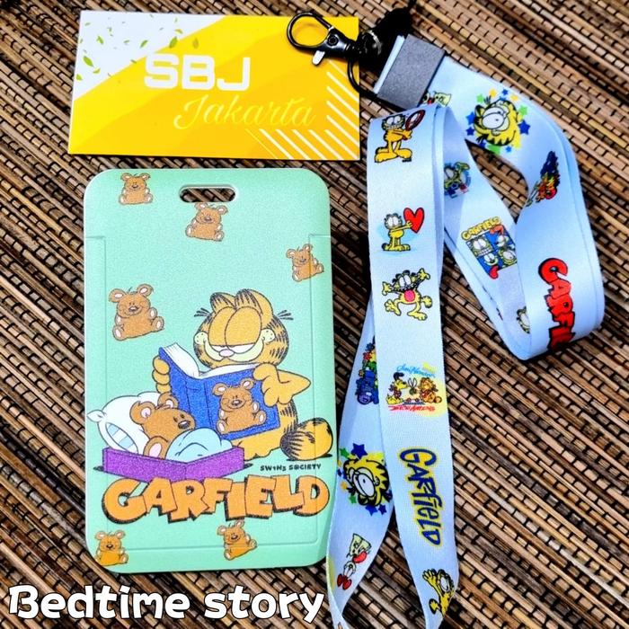 Gambar Tempat kartu / ID card holder / tempat flash card e toll / name tag - BEDTIME STORY dari Genki Ritchi undefined Tokopedia