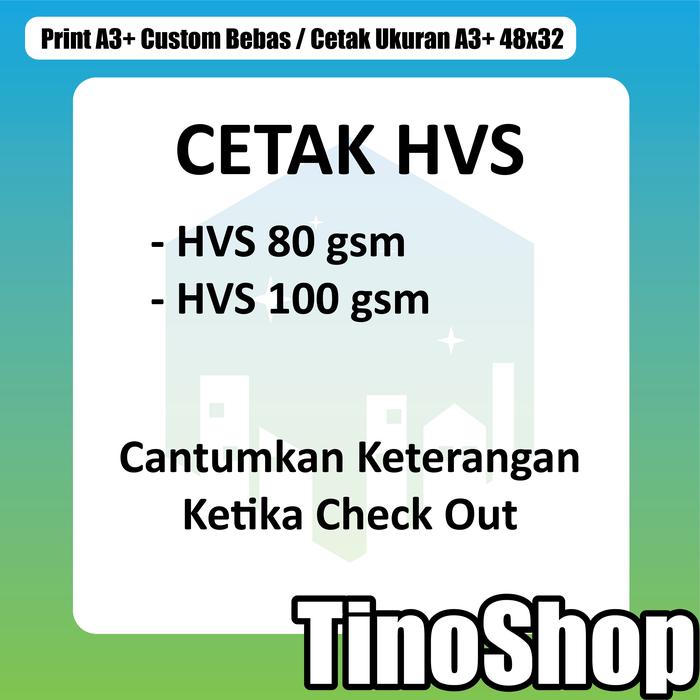 Gambar Print A3+ Custom Bebas / Cetak Ukuran A3+ 48x32 / Desain suka-suka - HVS 80 / 100, 1 Sisi dari Tino-Shop undefined Tokopedia