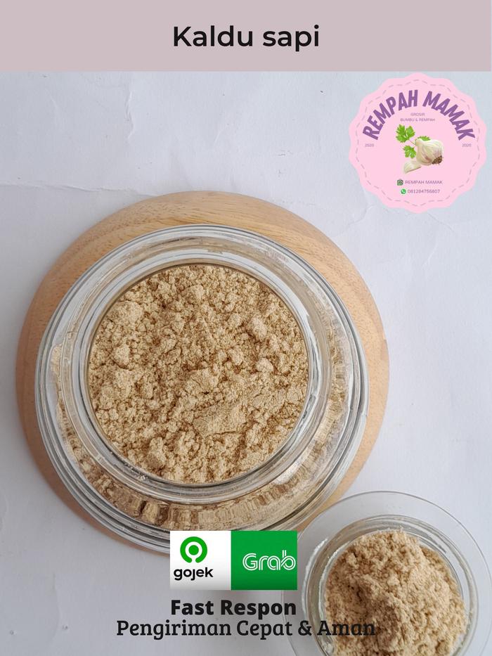Gambar Kaldu Sapi Bubuk 25 Gram / Beef Stock Powder / Extract Beef Powder dari rempah mamak undefined Tokopedia