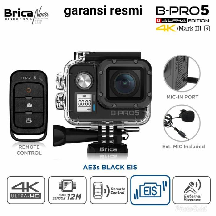 Gambar Brica BPRO 5 3S Alpha Edition Mark 3S 4K Action Camera - PAKET 1 dari BakulKamera ID undefined Tokopedia
