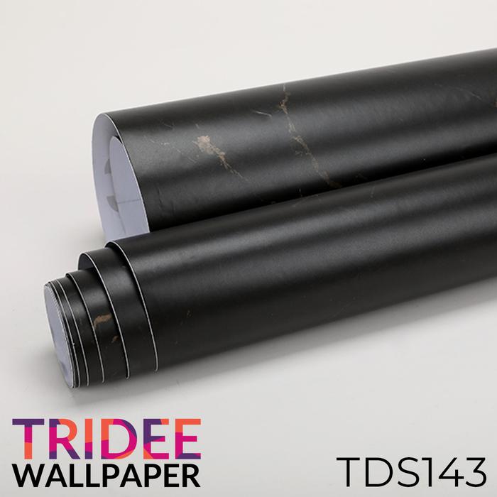 Gambar Stiker Dekorasi Kayu Marmer Meja Furniture Dapur Wallpaper | TRIDEE - Black Gold dari Tridee Wallpaper undefined Tokopedia