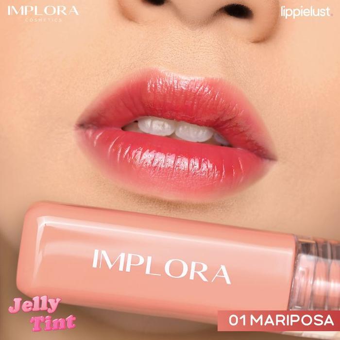 Gambar IMPLORA Jelly tint - Lip Tint Implora Tahan Lama - 01 Mariposa dari Nadirsyah Store undefined Tokopedia