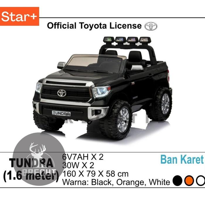 Gambar (Khusus Indah Cargo) Mainan Anak Mobil Aki Toyota Tundra Unikid UK 696 - Merah dari Gift of Bles undefined Tokopedia