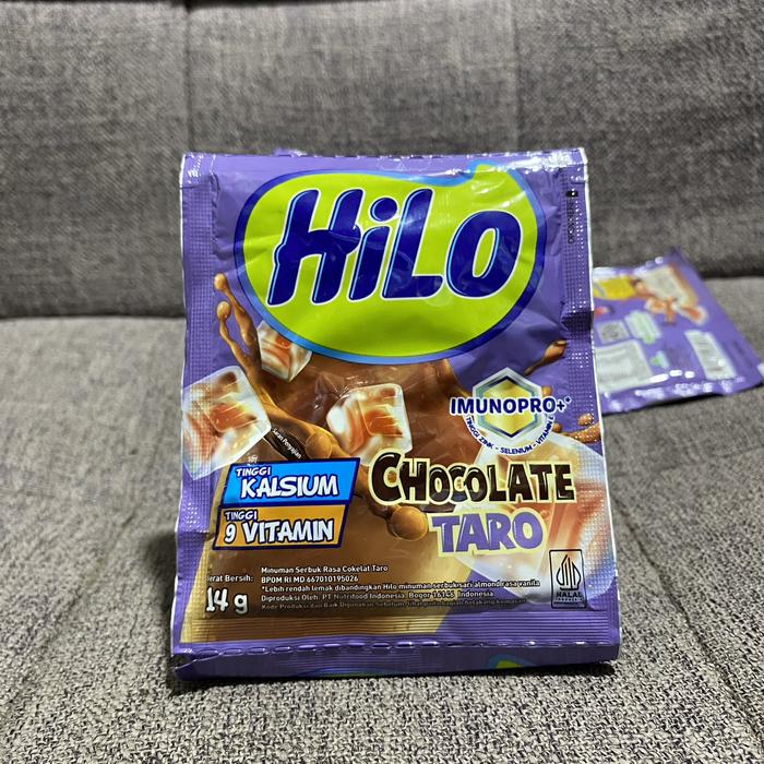 Gambar Minuman Serbuk Hilo - Chocolate Taro, 1 renceng dari Toko Mega Baru Snack undefined Tokopedia