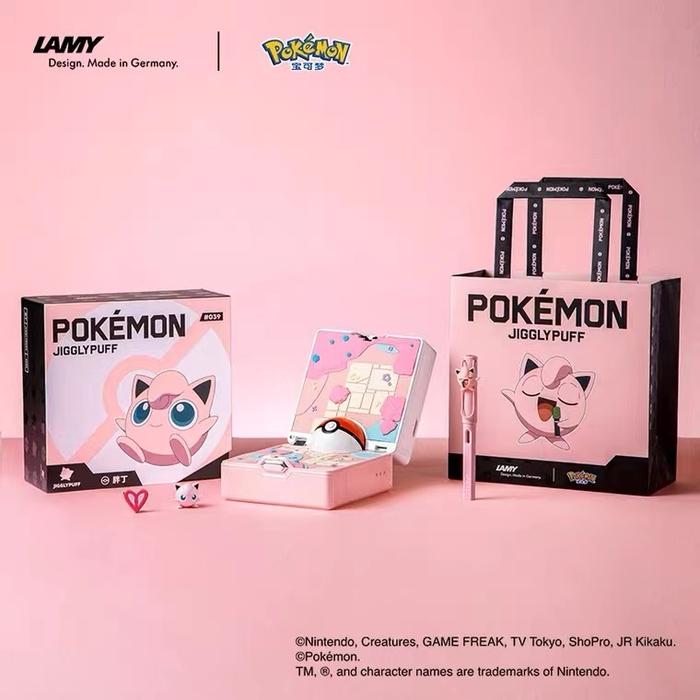Jual Lamy Pokemon limited editions fountain pen Jigglypuff