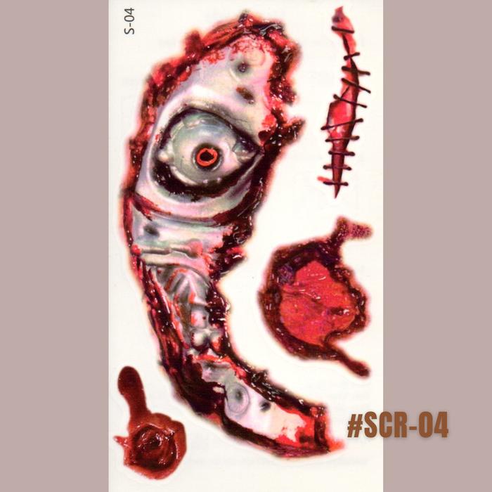 Gambar Stiker Tattoo Scar Luka Hallowen Besar | Tato Temporer | Waterproof - SCR-04 dari Everylist undefined Tokopedia
