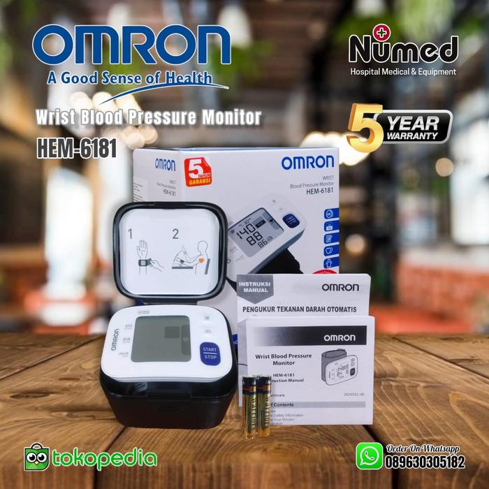 Gambar Tensimeter Digital Original Omron HEM-6181 Bergaransi Resmi 5 Tahun dari numed undefined Tokopedia