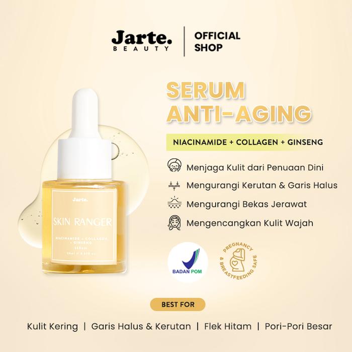 Gambar SKIN RANGER Niacinamide + Ginseng + Collagen Serum dari Jarte Beauty undefined Tokopedia