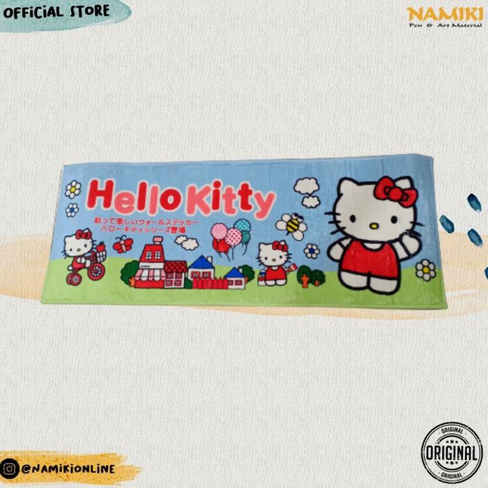 Gambar Keset Hello Kitty Panjang 120 cm Bahan Lembut Ukuran 120 cm x 45 cm Berat 500 gram Original Kids Memory - HK BIRU dari Namiki Online undefined Tokopedia